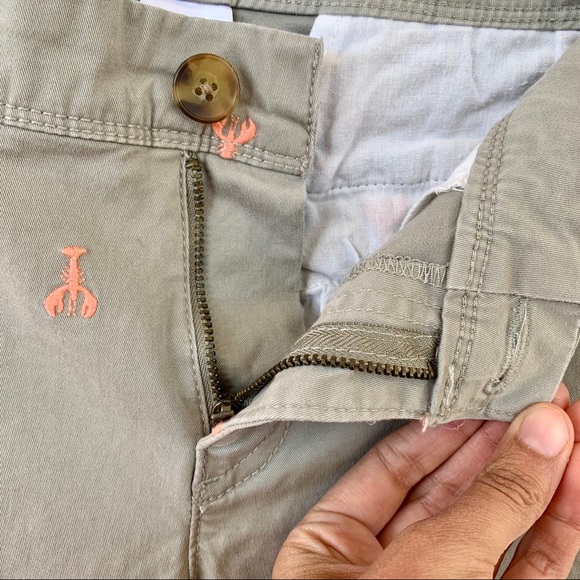 Old Navy Green Lobster Print Trousers 8 Regular - Picture 5 of 13